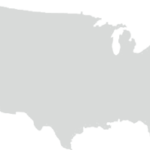 US Map of Costco Locations with exclusive pricing on the EDV 1200 compact dehumidifier